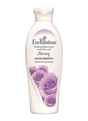 Enchanteur Satin Smooth Alluring Lotion With Aloe Vera & Olive Butter, 250ml