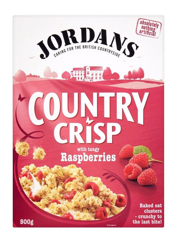 Jordans Country Crisp Raspberry Cereal, 2 x 500g