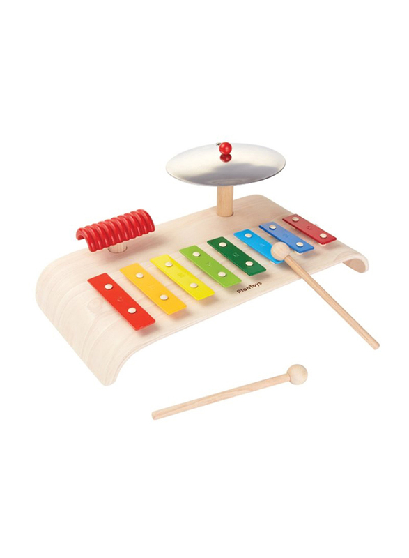 Plan Toys Musical Set, 5 Pieces, Ages 3+, Multicolour