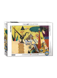 EuroGraphics 1000-Piece Set The Tilled Field By Joan Miro Puzzle