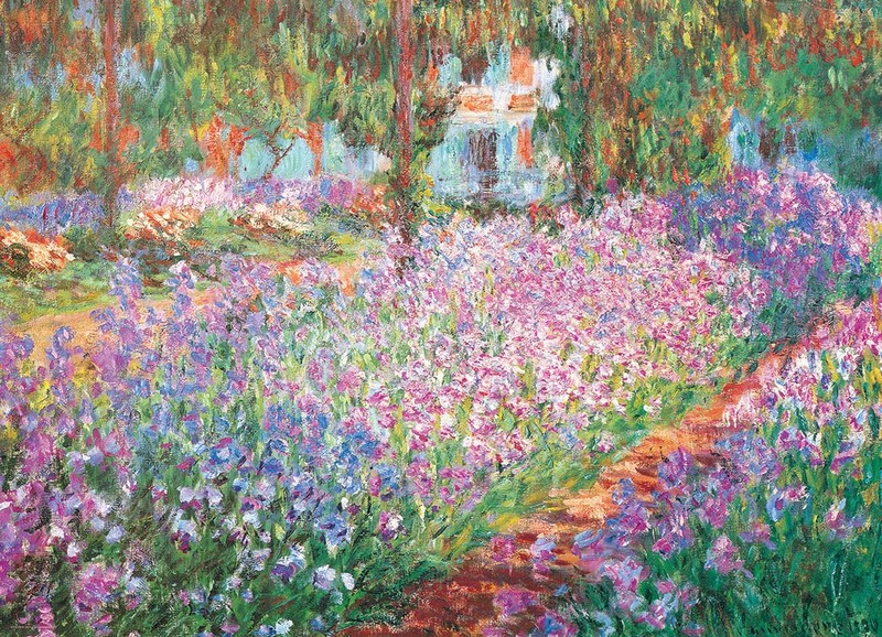 EuroGraphics 1000-Piece Set Monet's Garden By Claude Monet Puzzle