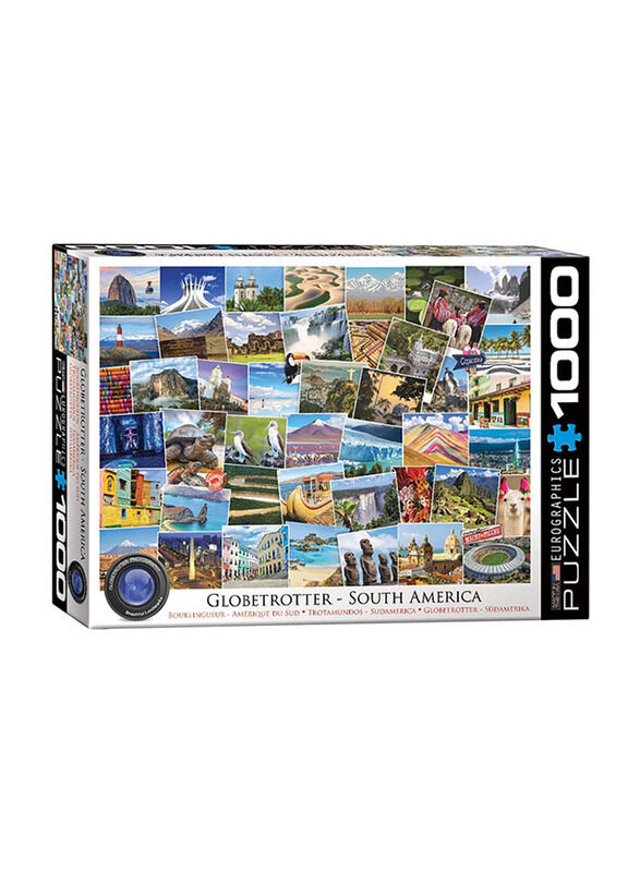

EuroGraphics 1000-Piece Set Globetrotter South America Puzzle