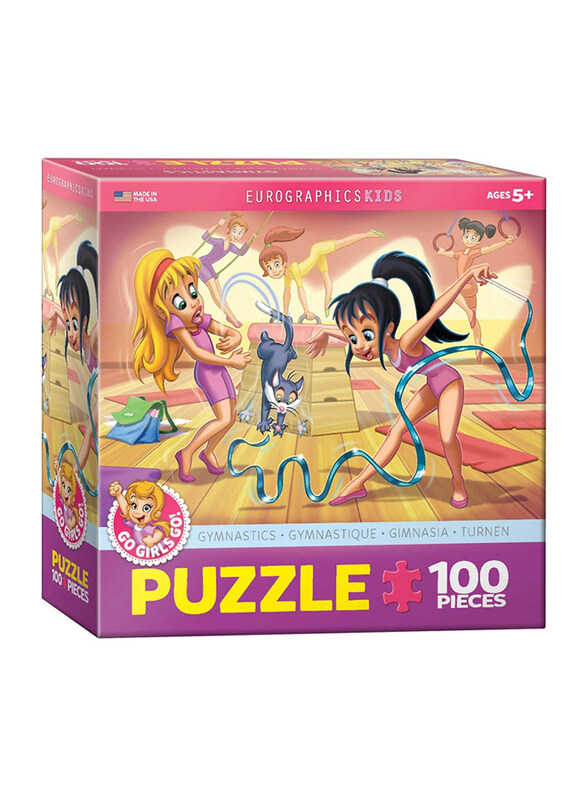 

EuroGraphics 100-Piece Set Go Girls Go! Gymnastics Puzzle