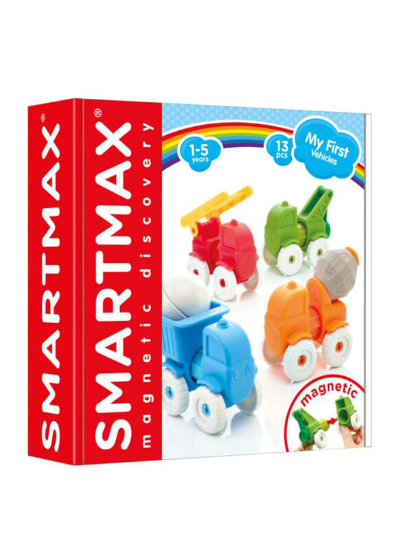 

Smartmax My First Vehicles Set, 13 Pieces, Ages 1+