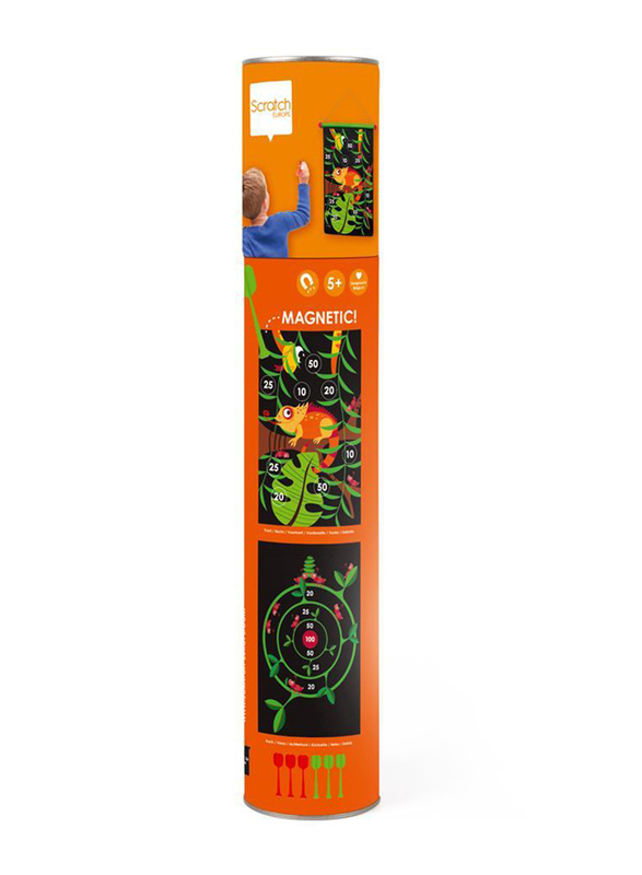 Scratch Europe Jungle Magnetic Darts, Multicolour
