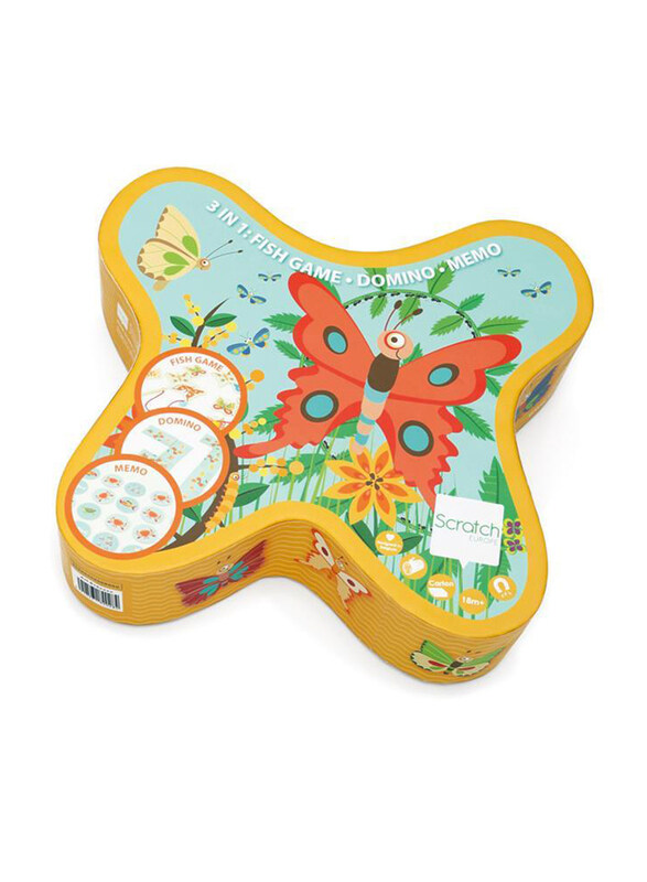

Scratch Europe 3-In-1 Butterfly Game