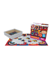 EuroGraphics 100-Piece Set Color Study Of Squares By Wassily Kandinsky Puzzle