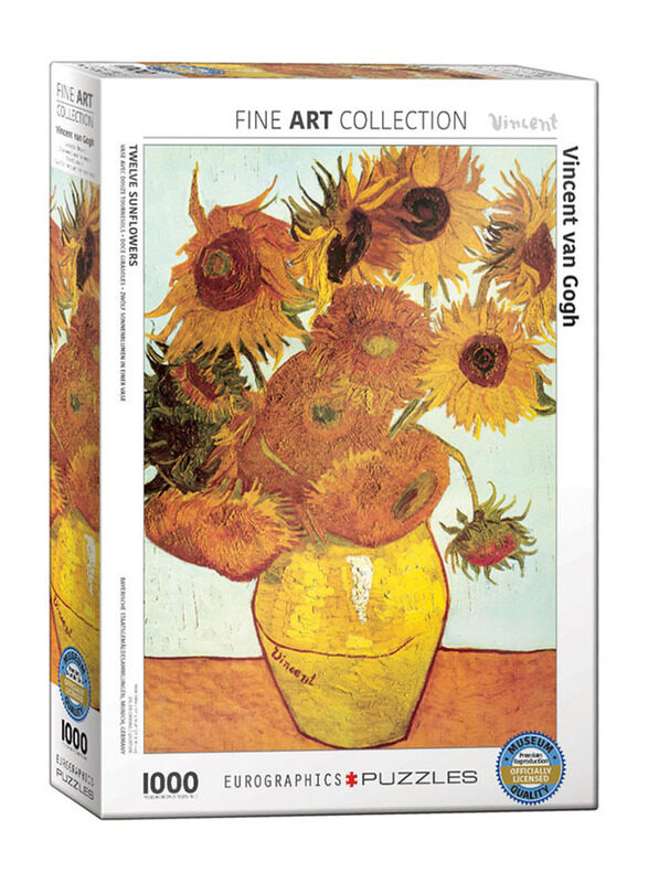 

Eurographics 1000-Piece Twelve Sunflowers Puzzle