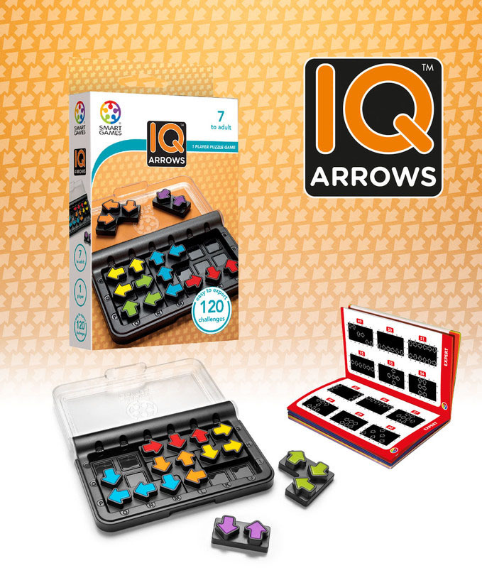 Smartgames IQ Arrows Board Game