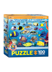 EuroGraphics 100-Piece Set Tropical Fish Puzzle