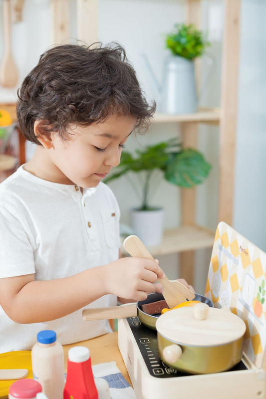 Plantoys Cooking Utensils Set, 6 Pieces, Ages 2+