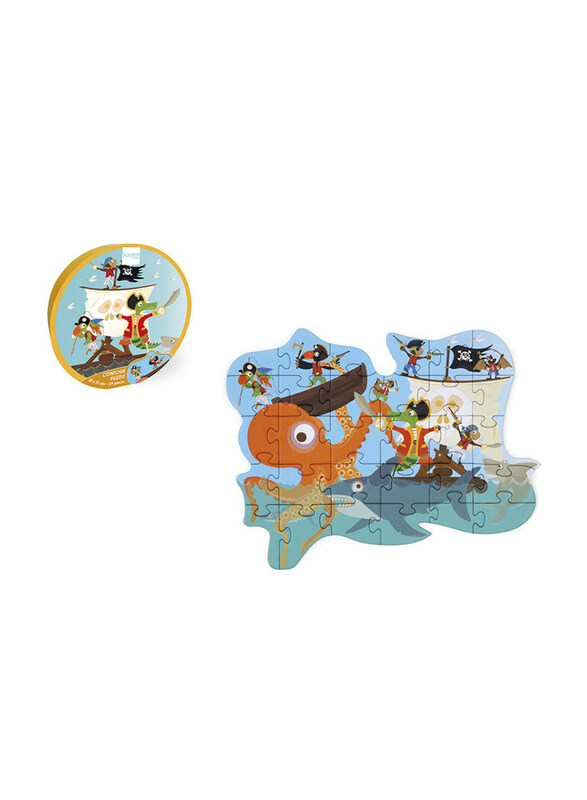 

Scratch Europe 29-Piece Set Pirates Contour Puzzle