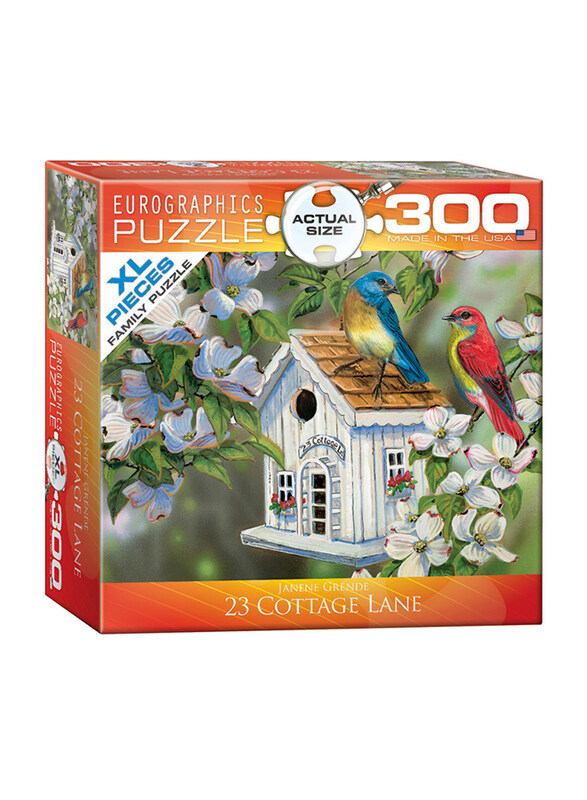 

EuroGraphics 300-Piece Set 23 Cottage Lane By Janene Gren Puzzle