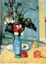 EuroGraphics 1000-Piece Set Blue Vase By Paul Cezanne Puzzle