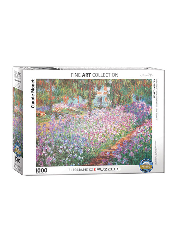 EuroGraphics 1000-Piece Set Monet's Garden By Claude Monet Puzzle