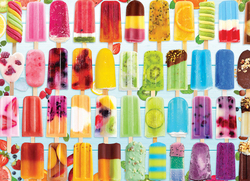 Eurographics 1000-Piece Set In A Collectible Tin Popsicle Rainbow Puzzle