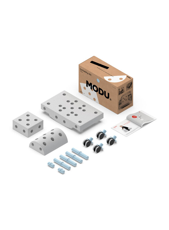 

Modu Curiosity Kit, Blue/White, 14 Pieces, Ages 0+