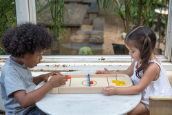 Plantoys 2-In-1 Two-Sided Shuffleboard Game