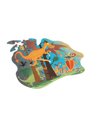 Scratch Europe 61-Piece Set Dragon Contour Puzzle