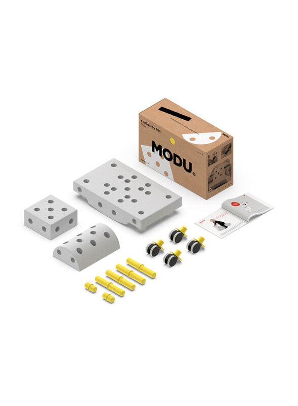 

Modu Curiosity Kit, Yellow/White, 14 Pieces, Ages 0+