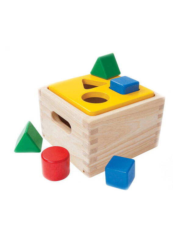

Plan Toys Shape & Sort It Out, 7 Pieces, Ages 1+, Multicolour