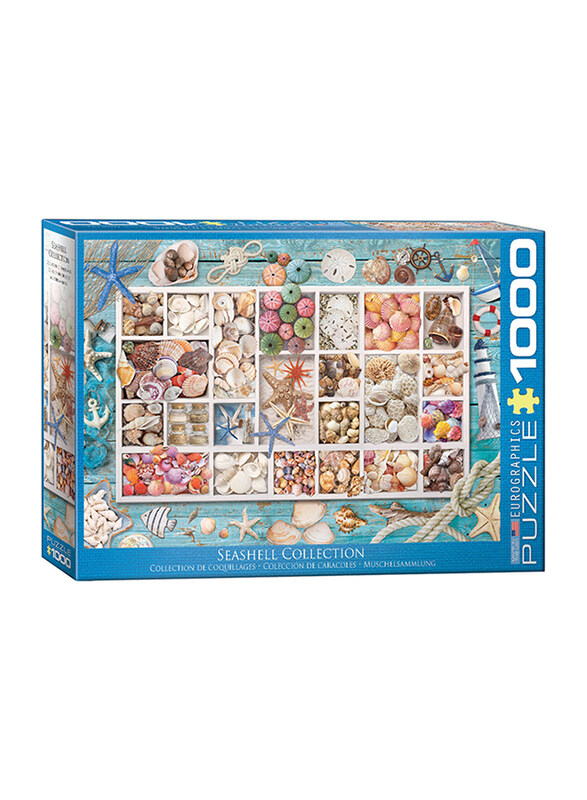 

Eurographics 1000-Piece Seashell Collection Puzzle