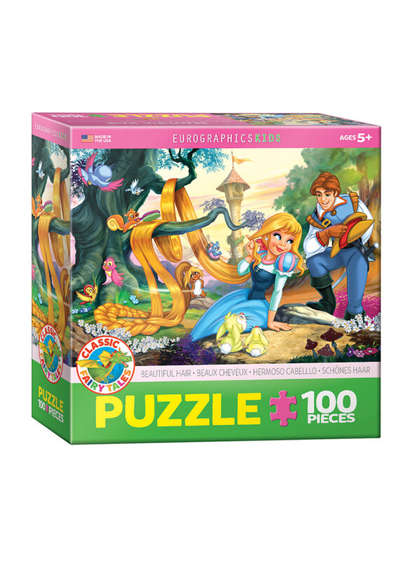 

EuroGraphics 100-Piece Set Beautiful Hair Puzzle