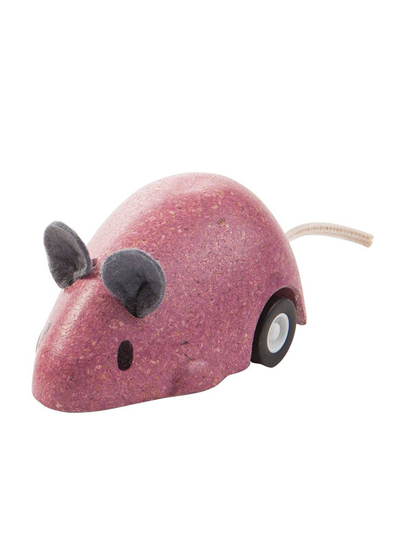 

Plan Toys Moving Mouse, Ages 3+, Pink