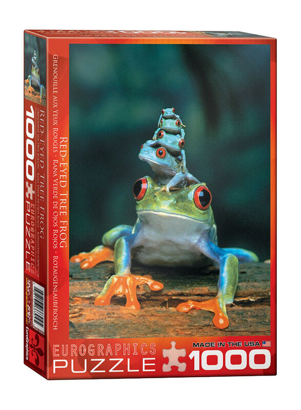 

Eurographics 1000-Piece Red Eyed Tree Frog Puzzle