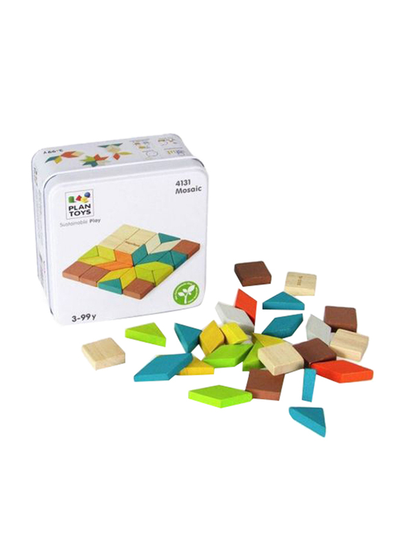 Plantoys 26-Piece Set 4131 Geometric shape Mosaic Game