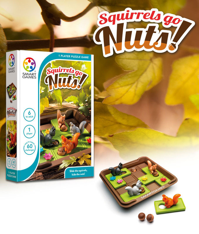 Smartgames Squirrels Go Nuts! Board Game