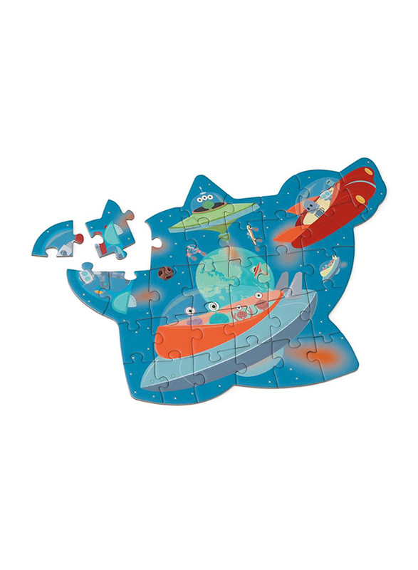 Scratch Europe 31-Piece Space Contour Puzzle Set, Age 3+