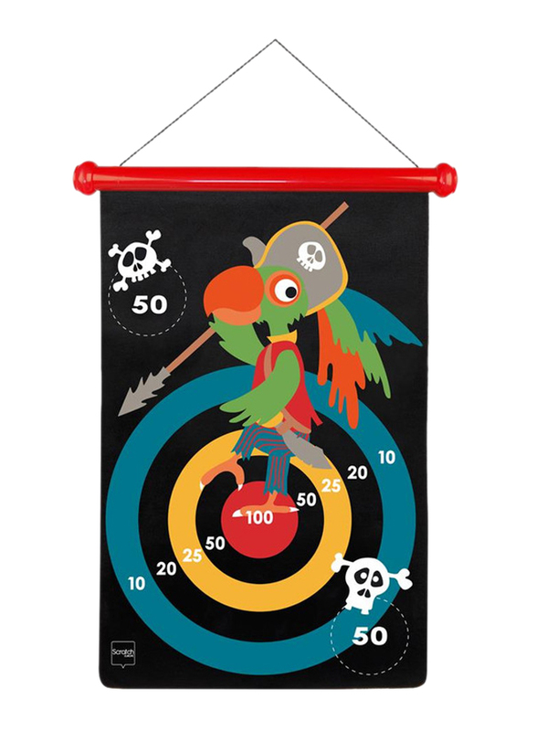 Scratch Europe Pirate Magnetic Darts, Multicolour