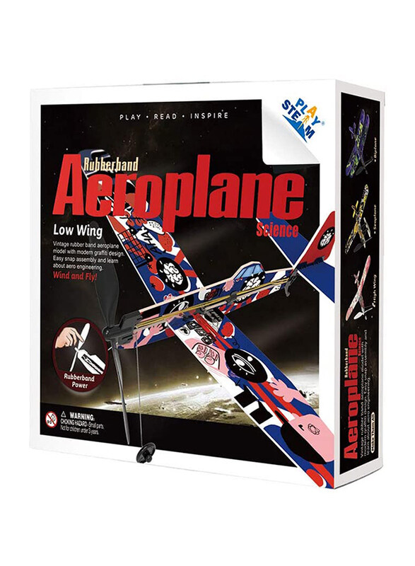 

PlaySteam Play Steam Aeroplane Low Wing Kit, Ages 14+