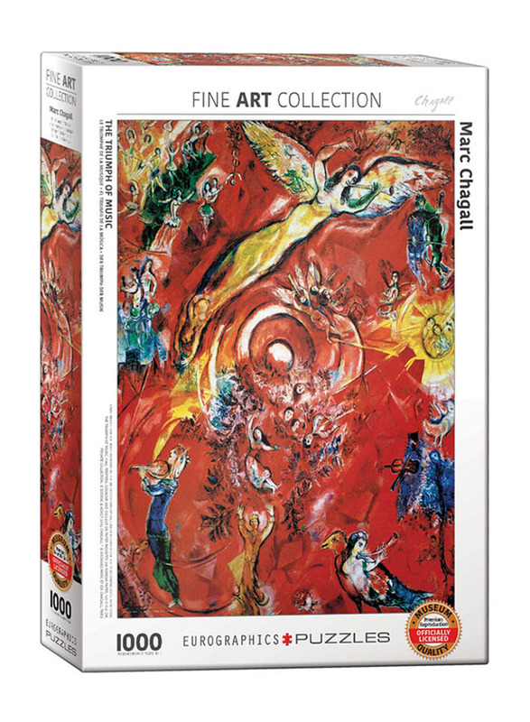 Eurographics 1000-Piece The Triumph of Music by Marc Chagall Puzzle