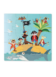 Scratch Europe 2 x 20-Piece Pirates Magnetic Puzzle Book to Go Set, Age 3+