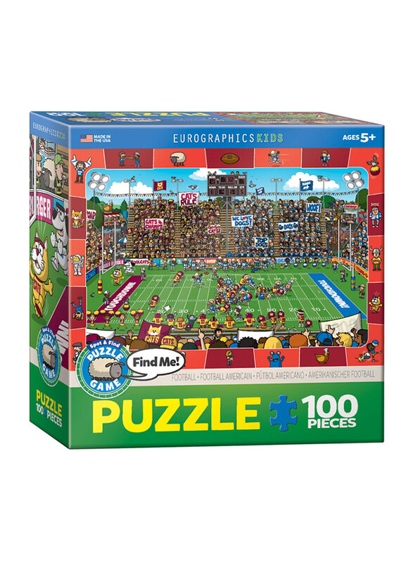 

Eurographics 100-Piece Spot and Find Football Puzzle