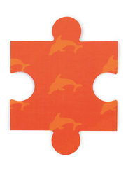 Scratch Europe 24-Piece Set Pelican Contour Puzzle