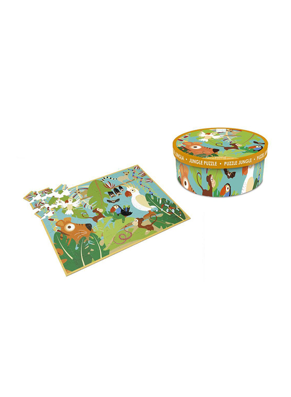 Scratch Europe 100-Piece Set Jungle Puzzle