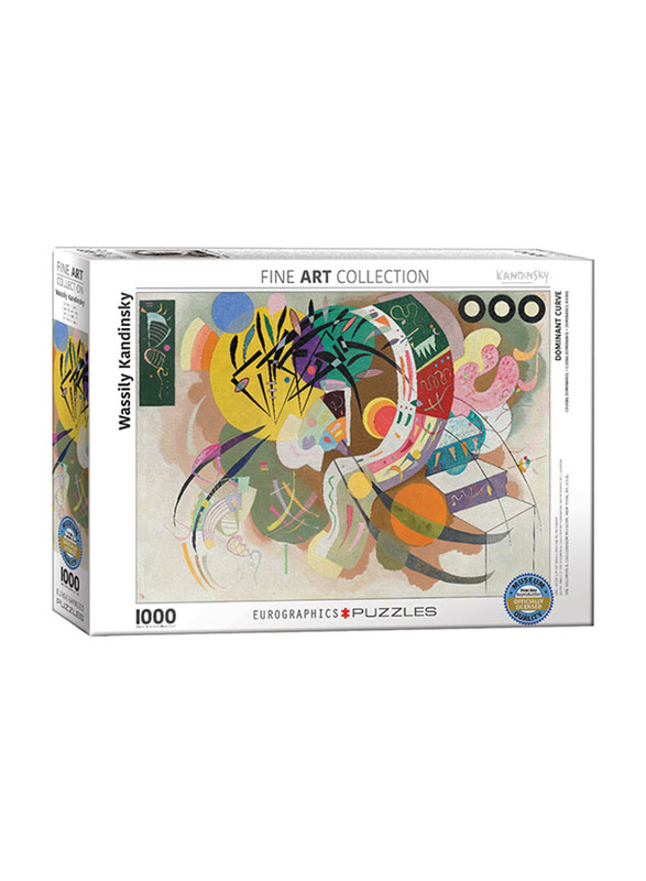 EuroGraphics 1000-Piece Set Dominant Curve by Wassily Kandinsky Puzzle