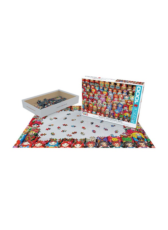 EuroGraphics 1000-Piece Set Russian Matryoshka Dolls Puzzle