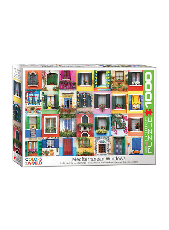 

EuroGraphics 1000-Piece Set Mediterranean Window Puzzle