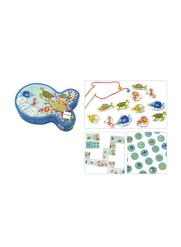 Scratch Europe 3-In-1 Fishing Game