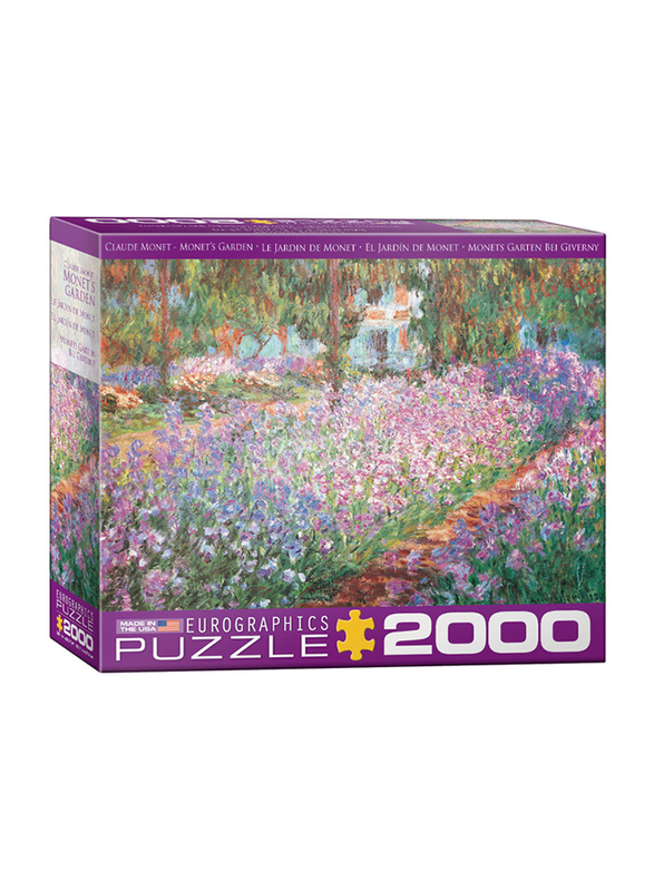 EuroGraphics 2000-Piece Set Monet's Garden Puzzle