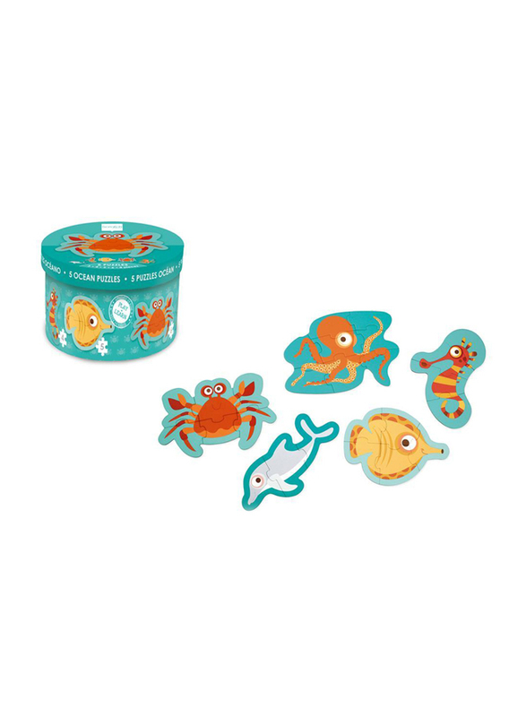 Scratch Europe 5-Piece Set Ocean Starter Puzzle