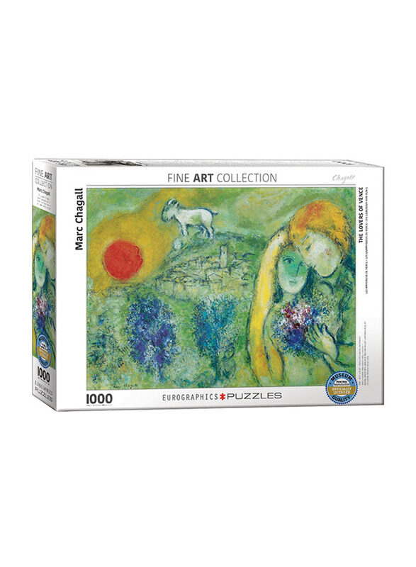 

EuroGraphics 1000-Piece Set The Lovers Of Venice By Marc Chagall Puzzle