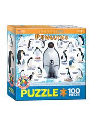 EuroGraphics 100-Piece Set Penguins Puzzle