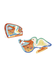 Scratch Europe 24-Piece Set Pelican Contour Puzzle