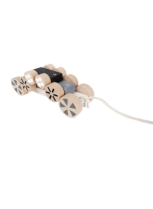 

Plantoys 3-Stack Stacking Wheels Rolling Car Pull Toy