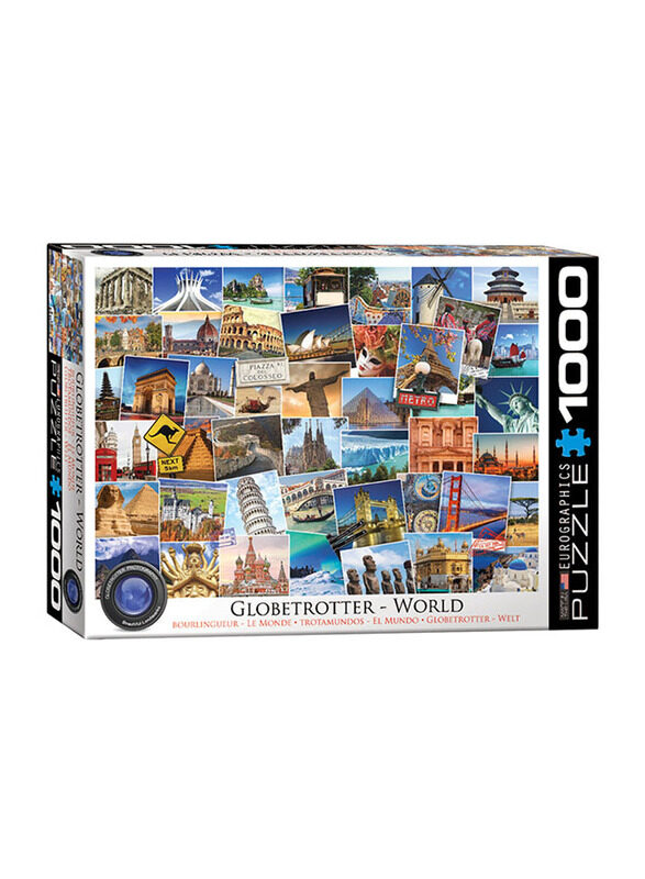 

EuroGraphics 1000-Piece Set World - Globetrotter Puzzle